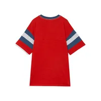 Girls Stevie Spliced-Sleeve Number T-Shirt