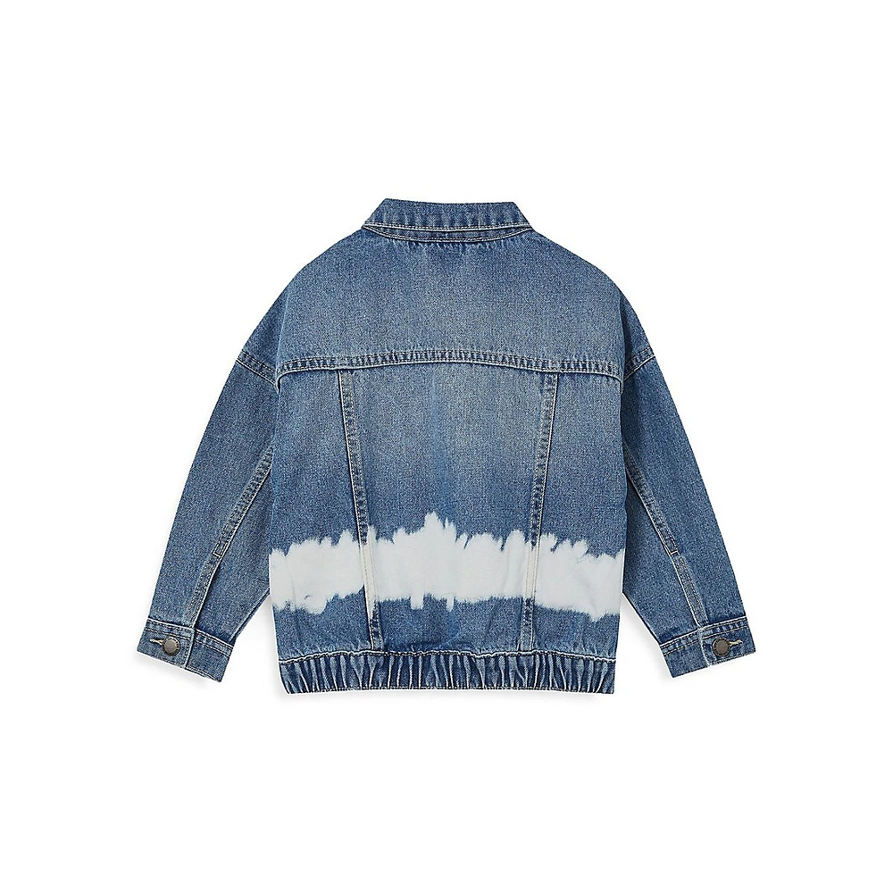 Girl's Emmy Oversized Denim Jacket