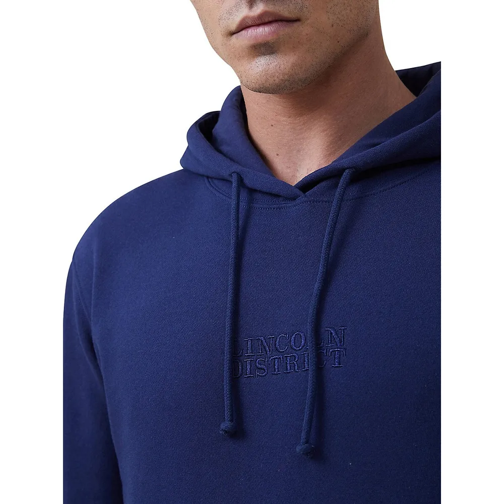 Graphic Fleece Pullover Hoodie