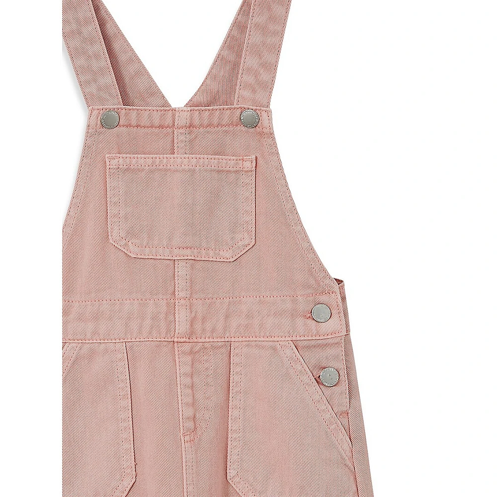 LIttle Girl's Shelley Denim Pinafore Dress