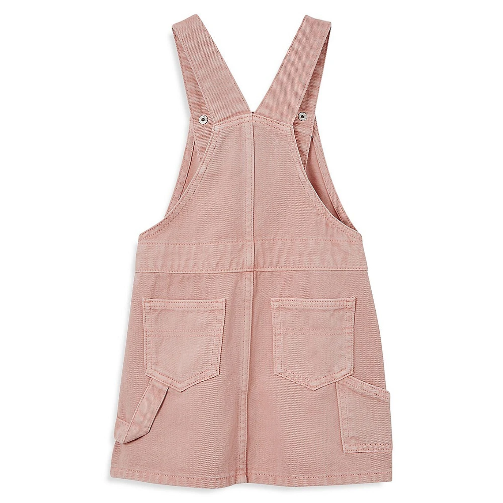 Girl's Shelley Denim Pinafore Dress