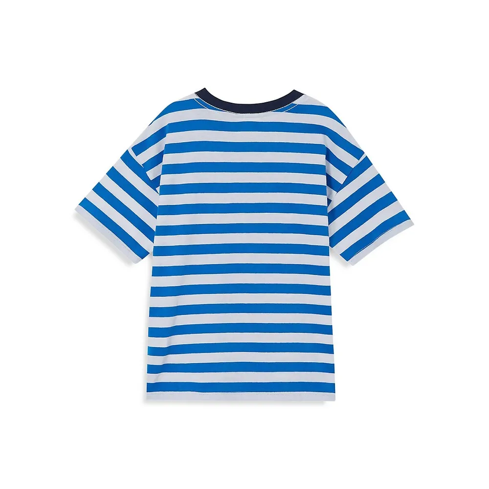 Boy's License Drop Shoulder T-Shirt