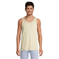 Loose-Fit Ribbed Tank Top
