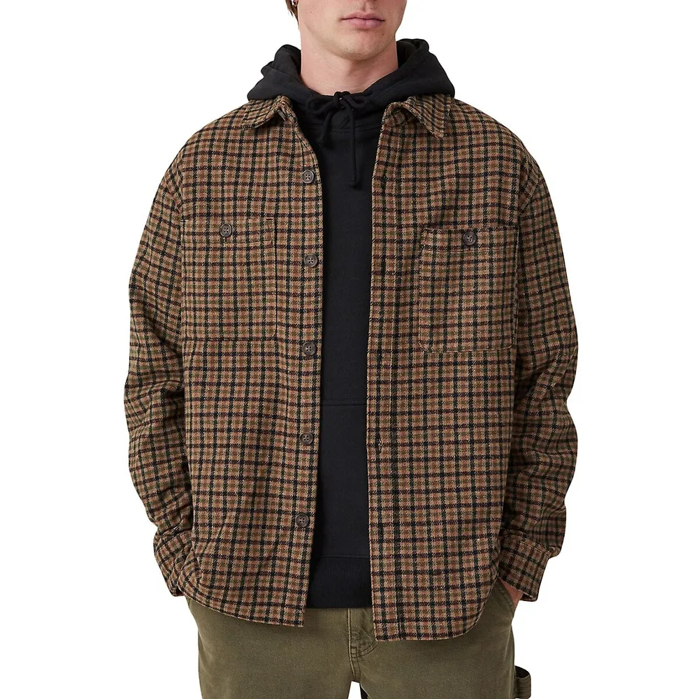 Heavy Plaid Shacket