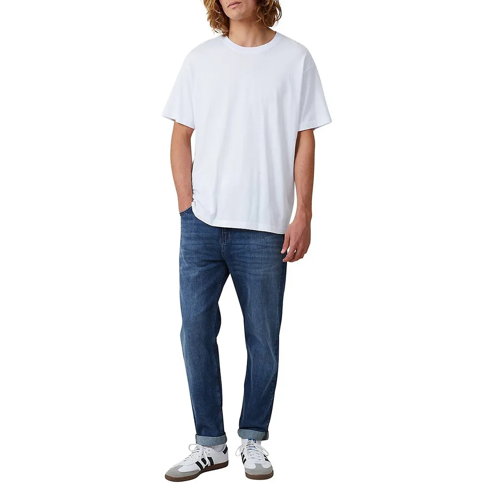 Relaxed Tapered Jeans