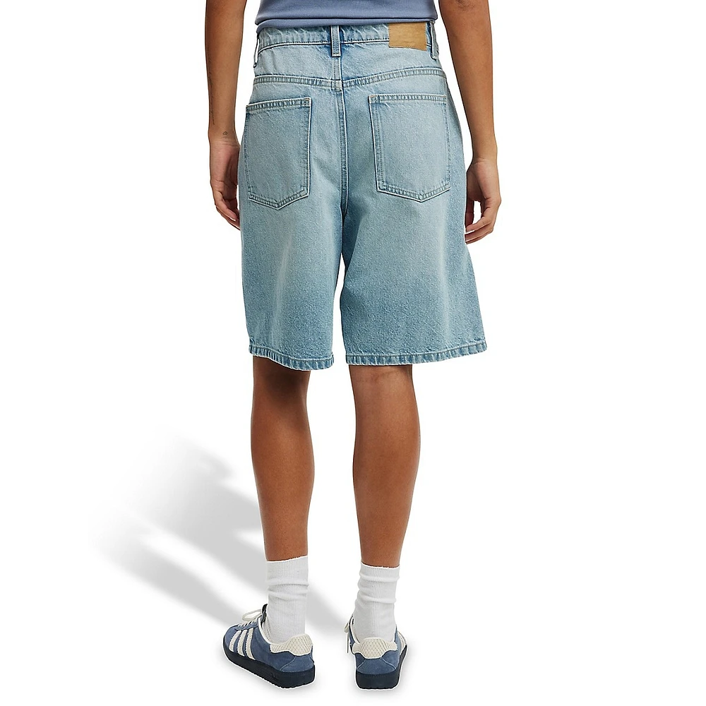 Baggy Denim Shorts