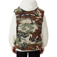 Camo Puffer Vest