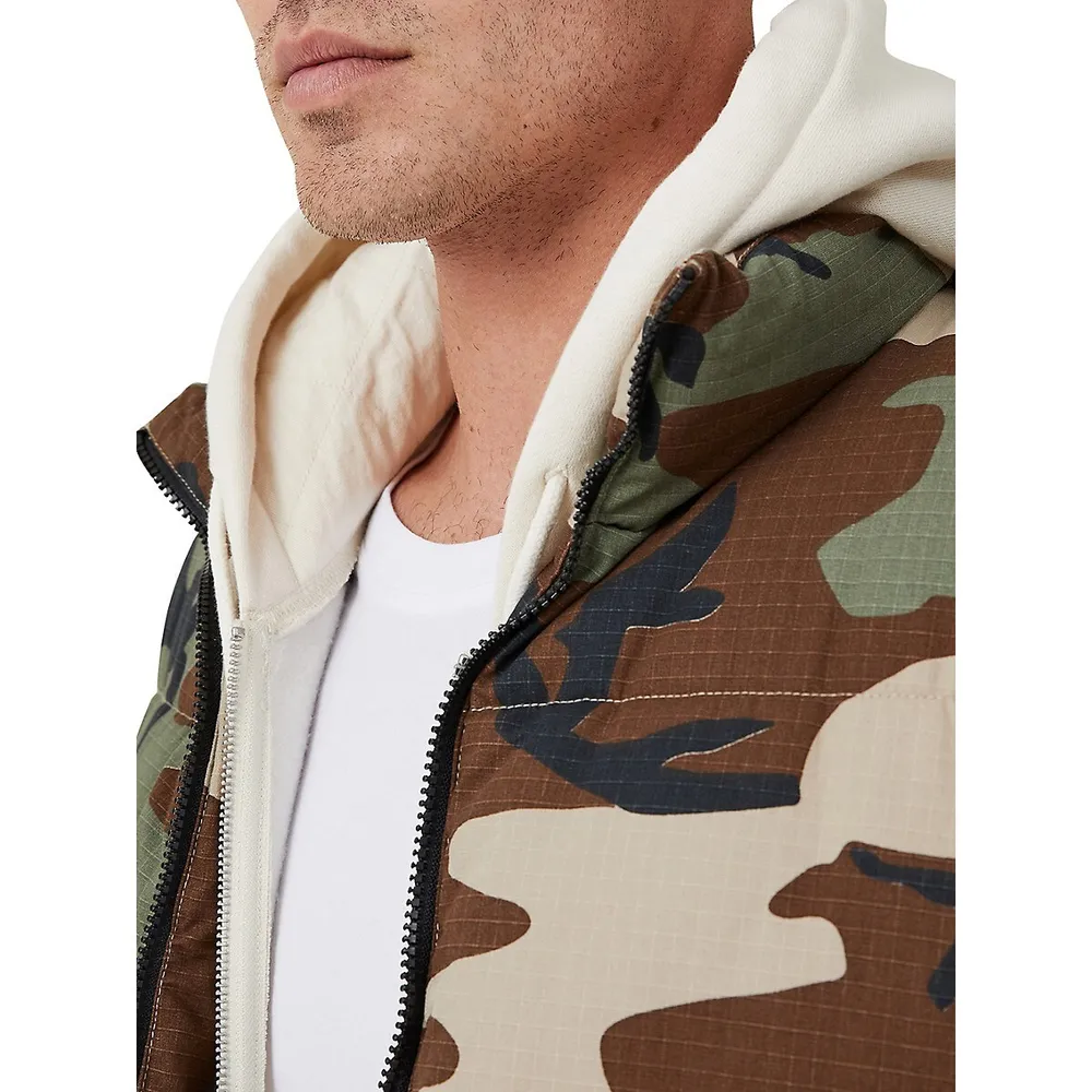 Camo Puffer Vest