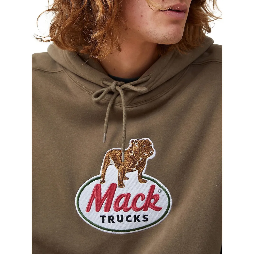 Mack Trucks Oversized Graphic Hoodie