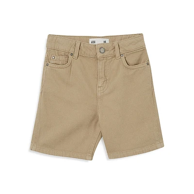 Boy's Regular-Fit Twill Shorts