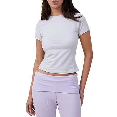 Fitted Soft-Knit Sleep & Lounge T-Shirt
