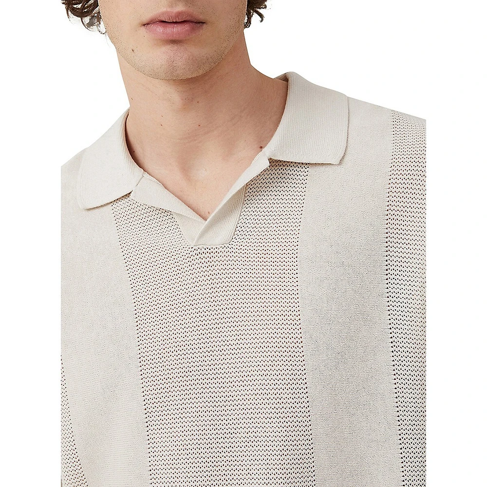 Resort Loose-Fit Polo Shirt