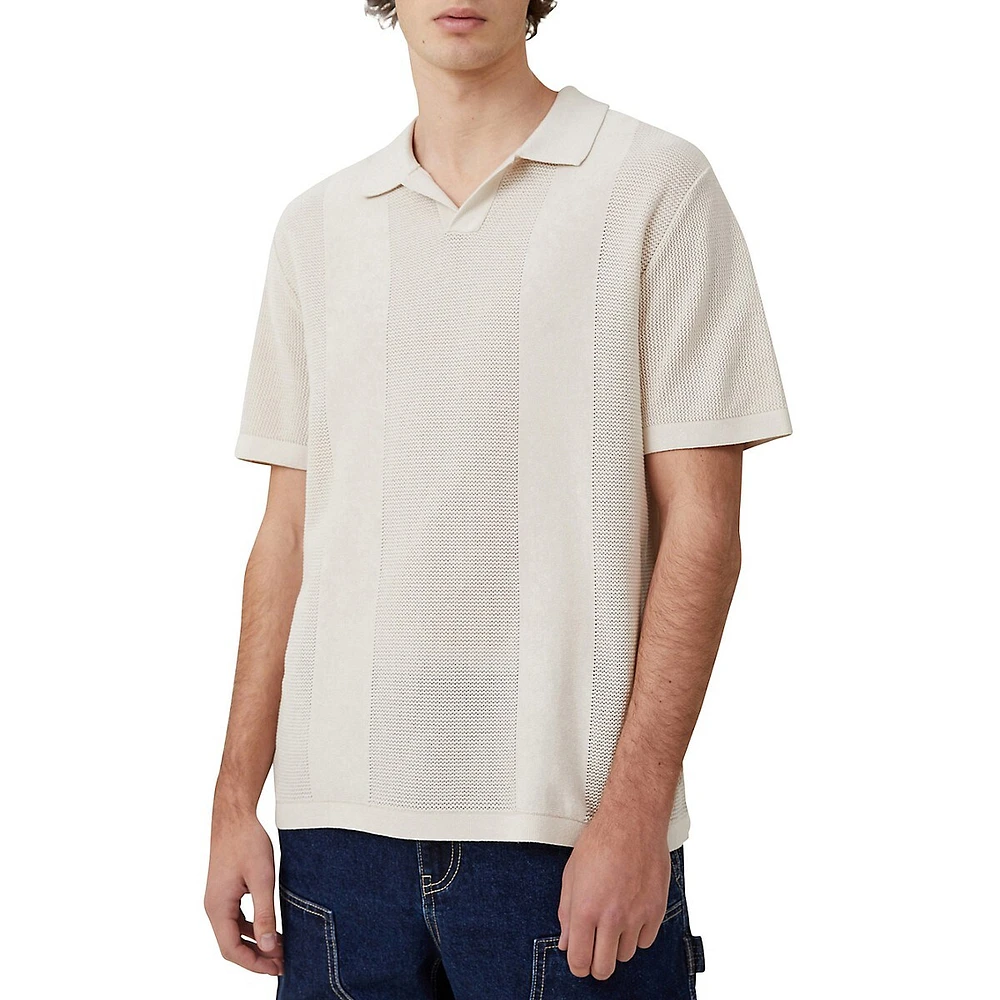 Resort Loose-Fit Polo Shirt