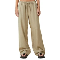 Pantalon large à cordon de serrage Haven