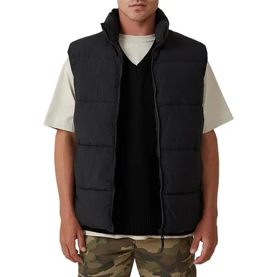 Recycled Mother Puffer Vest