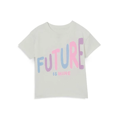 Little Girl's Poppy Future Is Mine T-Shirt
