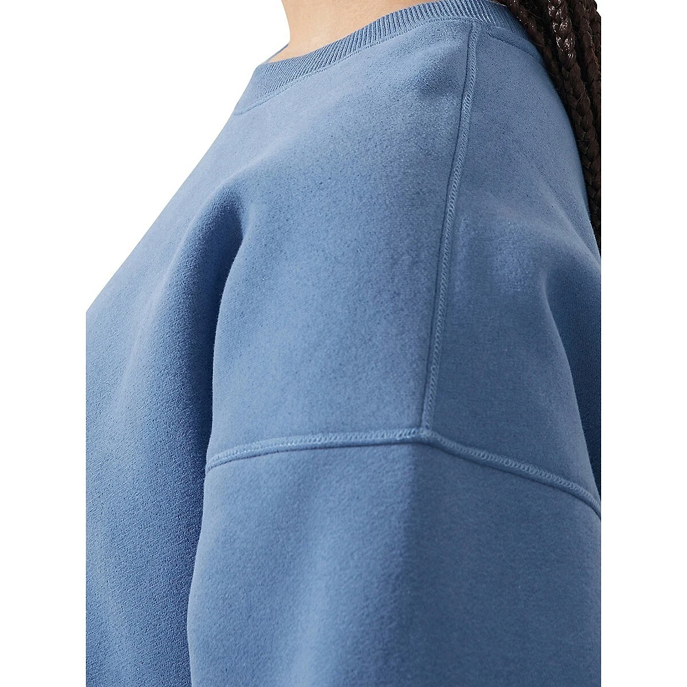 Active Fleece Plush Essential Crew Sweatshirt