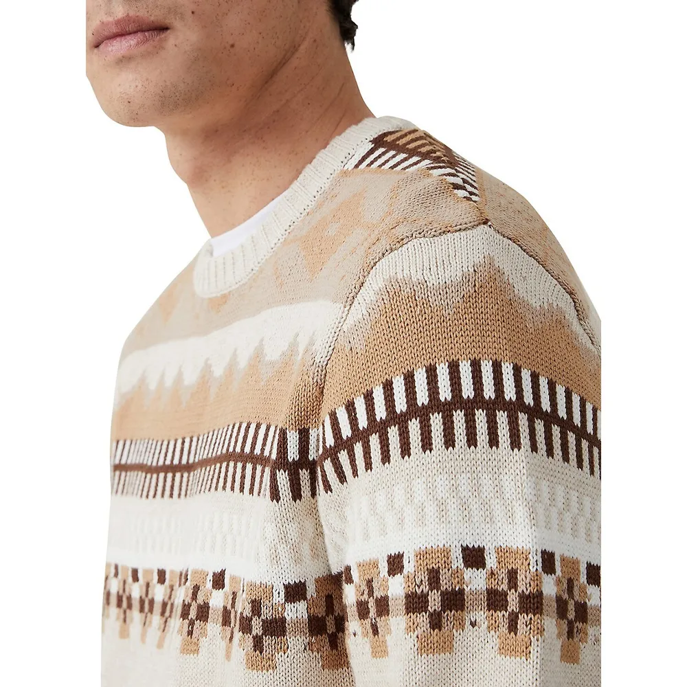 Woodland Knit Textured Sweater