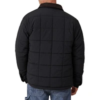 Quilted Puffer Shacket