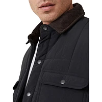 Quilted Puffer Shacket