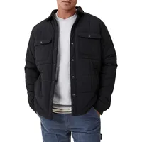 Quilted Puffer Shacket