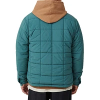 Quilted Puffer Shacket