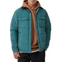 Quilted Puffer Shacket