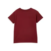 Girl's Poppy Short Sleeve Print T-Shirt