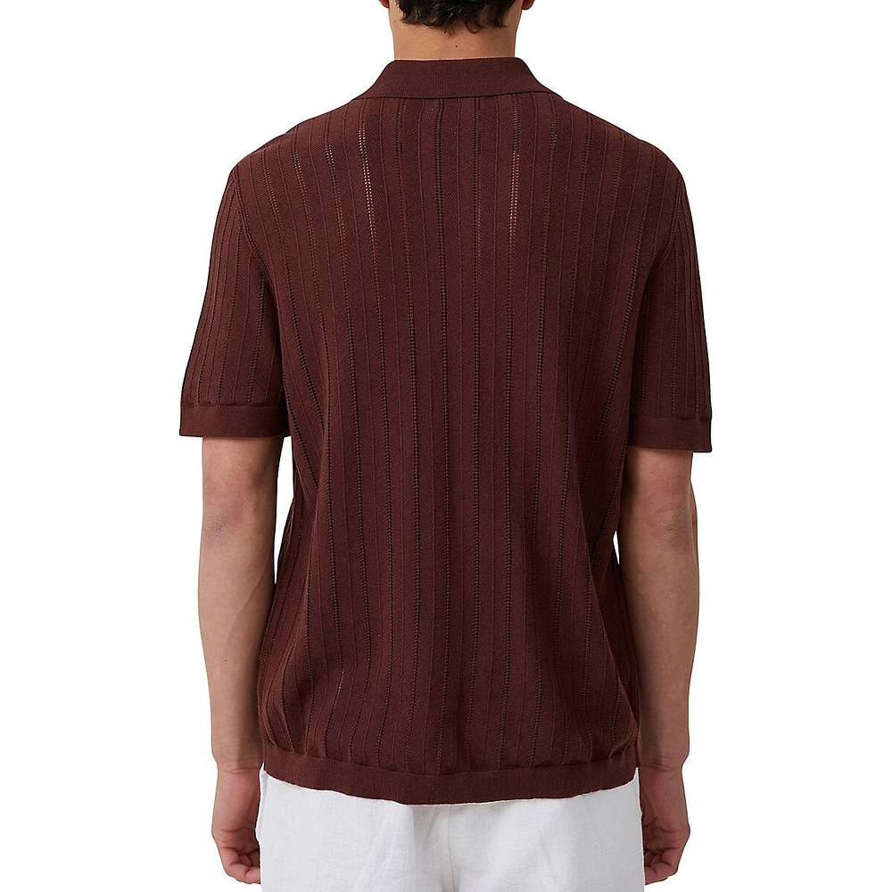 Pablo Short-Sleeve Knit Shirt