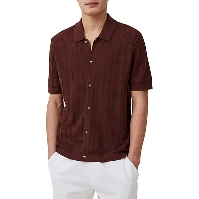Pablo Short-Sleeve Knit Shirt