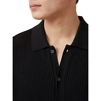 Pablo Short-Sleeve Textured Knit Shirt