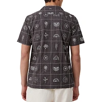 Cabana Grid-Print Short-Sleeve Shirt