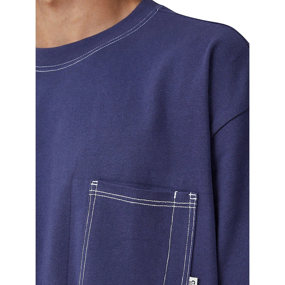 Boxy-Fit Pocket T-Shirt