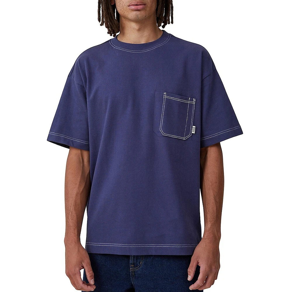 Boxy-Fit Pocket T-Shirt