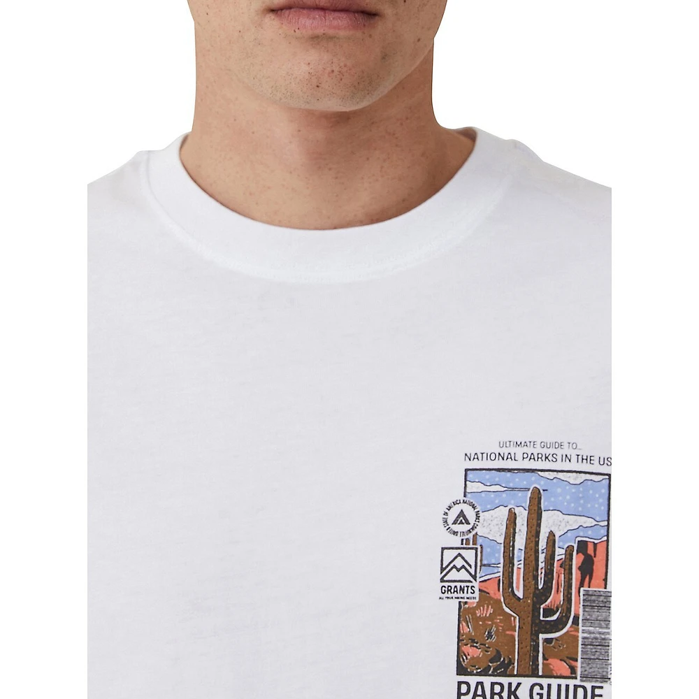 Premium Loose-Fit Art Graphic T-Shirt