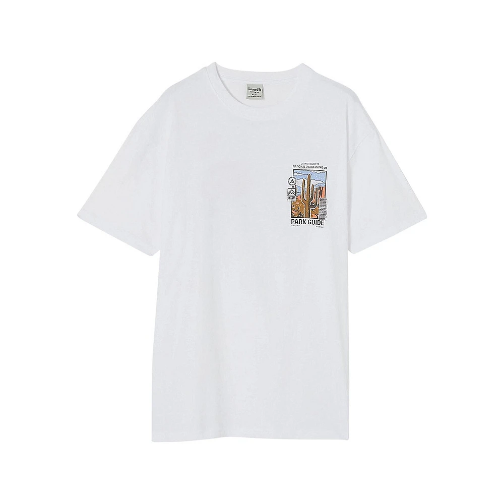 Premium Loose-Fit Art Graphic T-Shirt