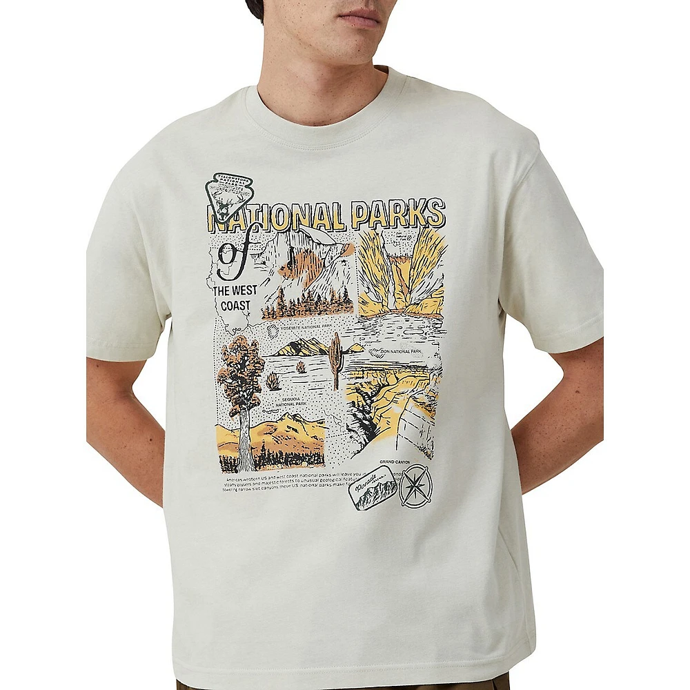 Premium Loose-Fit Art Graphic T-Shirt