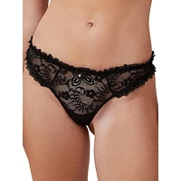 Butterfly Lace G-String Briefs