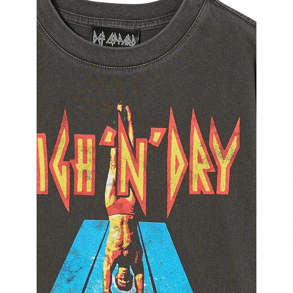 Boy's Def Leppard High 'N' Dry Licensed T-Shirt