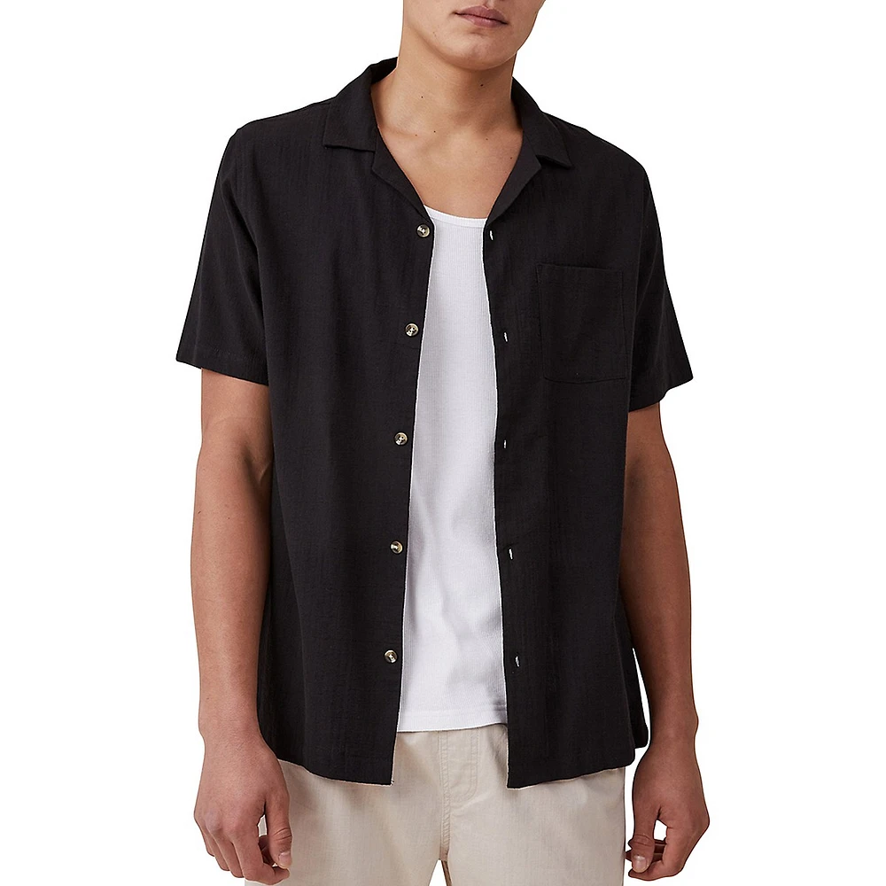 Riviera Short-Sleeve Cabana Shirt