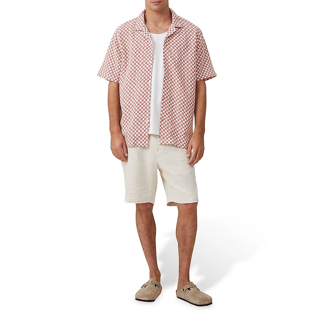 Cabana Short-Sleeve Check Shirt