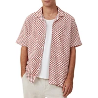 Cabana Short-Sleeve Check Shirt