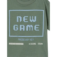 Little Boy's Jonny New Game-Graphic T-Shirt