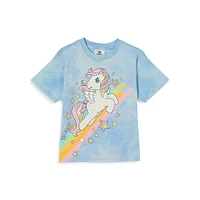 Little Girl's Unicorn-Graphic T-Shirt