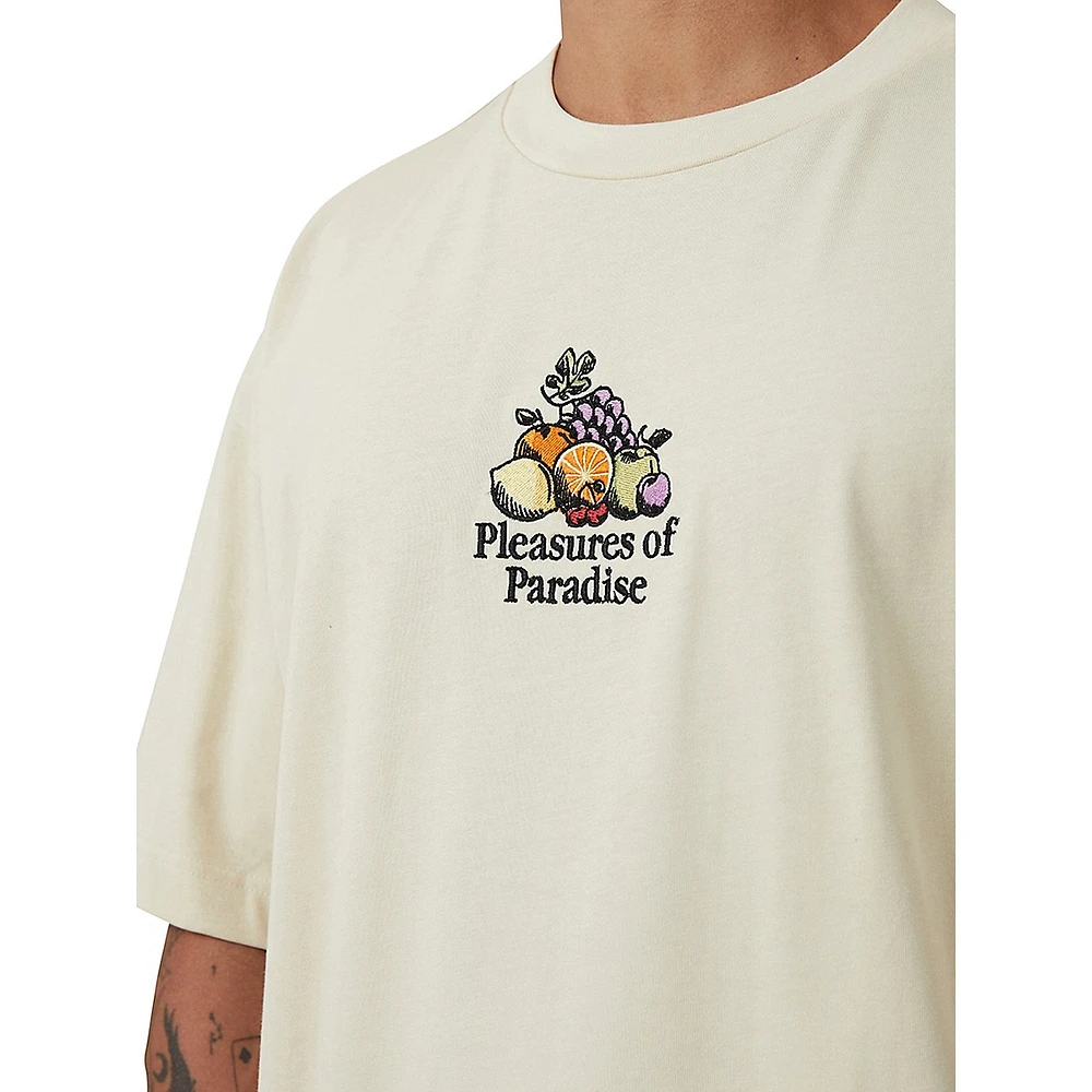 Pleasures of ParadiseGraphic Boxy-Fit T-Shirt