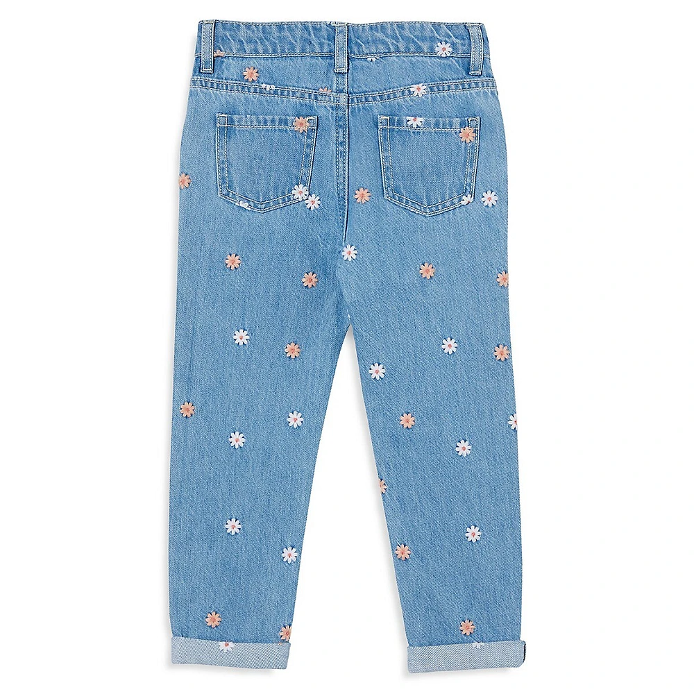 Girl's Daisy Mom Jeans