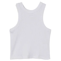 Girl's Eleanor Rib-Knit Tank Top