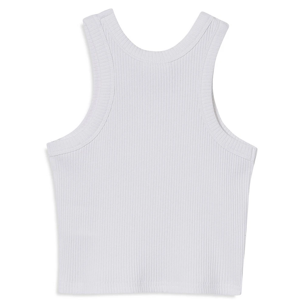 Girl's Eleanor Rib-Knit Tank Top