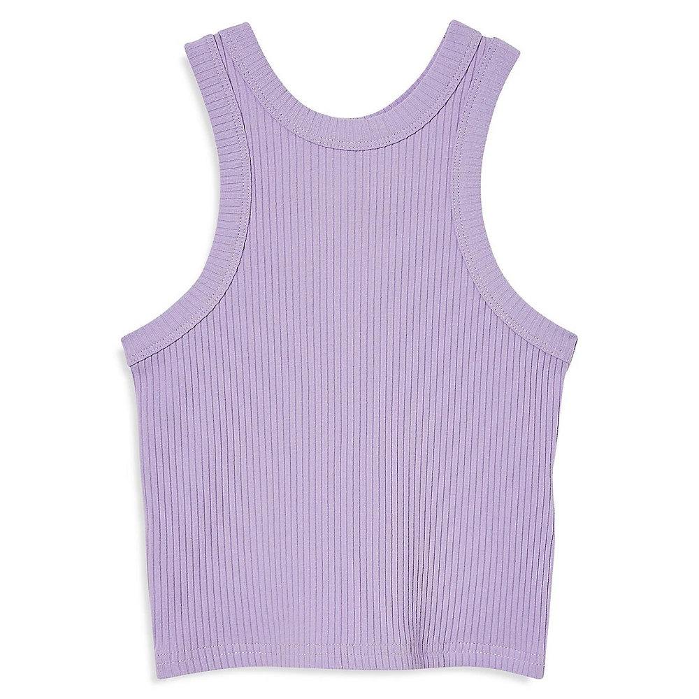 Little Girl's Eleanor Rib-Knit Tank Top