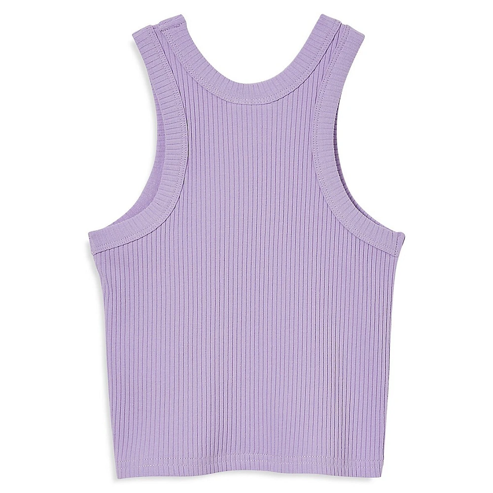 Little Girl's Eleanor Rib-Knit Tank Top